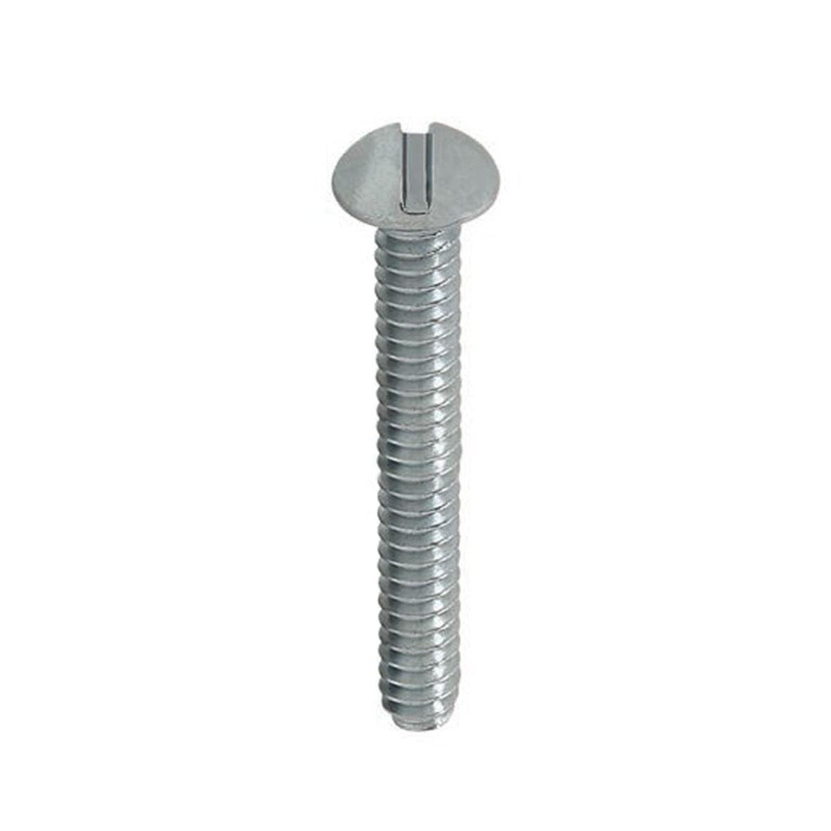 Parafuso 1/4 X 3 RI Zincado Para Apoio de Pé de Cadeira de Rodas